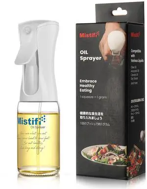 Oil Sprayer 150ml glass bottle. Upgraded Version.Fine Mist Spray Bottle for Air Fryer, Olive Oil, Avocado Oil, Healthy Nonstick Frying, Commercial & Home Kitchen Use (Classic PS630) Oil Sprayer 150ml glass bottle. Upgraded Version.Fine Mist Spray Bottle for Air Fryer, Olive Oil, Avocado Oil, Healthy Nonstick Frying, Commercial & Home Kitchen Use (Classic PS630)