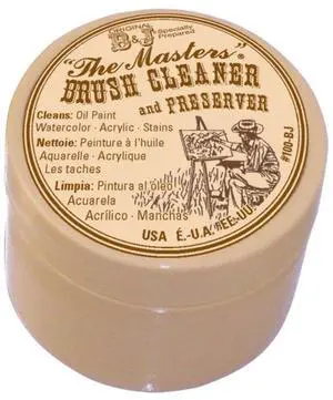 Non-Toxic Paint Brush Cleaner and Preserver, 1 Ounce Non-Toxic Paint Brush Cleaner and Preserver, 1 Ounce