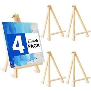 11.8In Wood Easels, Tabletop Painting Display Easels, Painting Party Easel, Kids Student Tabletop Easels for Painting, Portable Canvas Photo Picture Sign Holder4 Pack 11.8In Wood Easels, Tabletop Painting Display Easels, Painting Party Easel, Kids Student Tabletop Easels for Painting, Portable Canvas Photo Picture Sign Holder4 Pack
