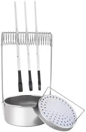 Portable Artist Brush Washer, Paint Brush Cleaner with Wash Tank & Removable Screen Portable Artist Brush Washer, Paint Brush Cleaner with Wash Tank & Removable Screen
