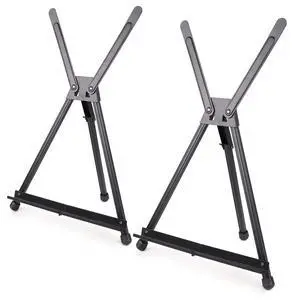 2 Pack Tabletop Art Easel Stand, 22 Inches Aluminum Display Stand, Photo Holder Display Stand for Artist, Students, Adults, Kids Painting 2 Pack Tabletop Art Easel Stand, 22 Inches Aluminum Display Stand, Photo Holder Display Stand for Artist, Students, Adults, Kids Painting