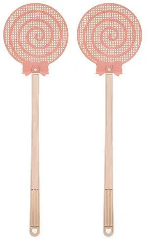 Fly Swatter, Fly Swatter for Indoors, FlySwatter, Fly Swatters Pink 2PCS Fly Swatter, Fly Swatter for Indoors, FlySwatter, Fly Swatters Pink 2PCS