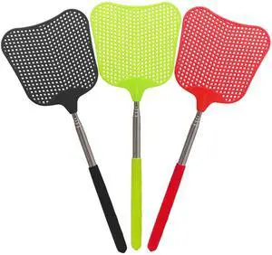 3 Pack Telescopic Fly Swatter, Plastic Fly Swatter Heavy Duty Set, Manual Flyswatter with Stainless Steel Telescopic Handle for Indoors/Classroom/Office (Style2) 3 Pack Telescopic Fly Swatter, Plastic Fly Swatter Heavy Duty Set, Manual Flyswatter with Stainless Steel Telescopic Handle for Indoors/Classroom/Office (Style2)