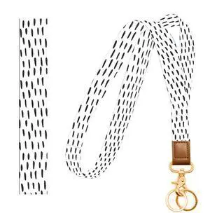 Lanyards for Keys, Durable Keychain Long Lanyard for Women Men, Cute Neck Lanyard for ID Badges Holder, Wallets, key Cute Polka Lines Lanyards for Keys, Durable Keychain Long Lanyard for Women Men, Cute Neck Lanyard for ID Badges Holder, Wallets, key Cute Polka Lines