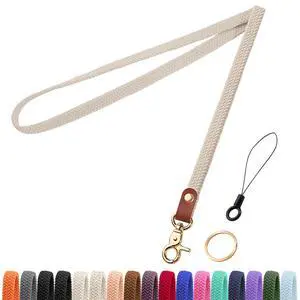 Stretchy Thin Lanyards for Keys ID Badges, Cute Long Teacher Neck Key Lanyard Keychains for Women Men Wallet Phone(Starlight) Stretchy Thin Lanyards for Keys ID Badges, Cute Long Teacher Neck Key Lanyard Keychains for Women Men Wallet Phone(Starlight)