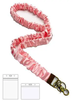 Stretchy Scrunchie Lanyard Teacher Lanyard with ID Holder Cute Lanyards for ID Badges and Keys Lanyards for Keys for Women with 2 Card Holders for Women Teacher Nurses School Office Trip Stretchy Scrunchie Lanyard Teacher Lanyard with ID Holder Cute Lanyards for ID Badges and Keys Lanyards for Keys for Women with 2 Card Holders for Women Teacher Nurses School Office Trip