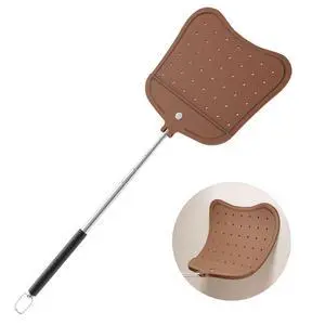 Leather Fly Swatter, Telescopic Fly Swatters, Extendable Flyswatters Leather Fly Swatter, Telescopic Fly Swatters, Extendable Flyswatters