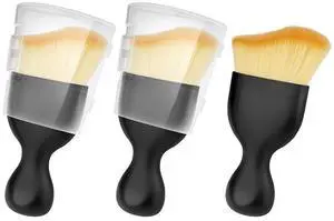 3 PCS Car Detailing Brush, Car Interior Cleaning Dust Brush, Soft Bristle Cleaning Tool Car Accessories for Dashboard, Air Vents, Computer, Keyboard (Black) 3 PCS Car Detailing Brush, Car Interior Cleaning Dust Brush, Soft Bristle Cleaning Tool Car Accessories for Dashboard, Air Vents, Computer, Keyboard (Black)