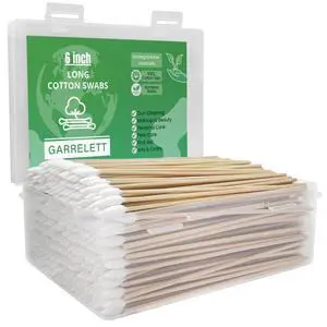 400 PCS 6 Inch Long Cotton Swabs, Gun Cleaning Swabs with Pointed Tips, Precision Cotton Swabs for Firearm Detail Cleaning, Electronics, Crafts and Hard-to-Reach Areas 400 PCS 6 Inch Long Cotton Swabs, Gun Cleaning Swabs with Pointed Tips, Precision Cotton Swabs for Firearm Detail Cleaning, Electronics, Crafts and Hard-to-Reach Areas
