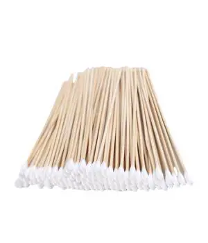 200PCS Cotten Swab Applicators, 6 Inch Long Wooden Cotton Swabs - Cleaning Gun Sterile Medical Q Sticks Tips Applicator With Wood Handle - Makeup & Ear Cleaner Remover Tools - For Ceramics, Jewelry 200PCS Cotten Swab Applicators, 6 Inch Long Wooden Cotton Swabs - Cleaning Gun Sterile Medical Q Sticks Tips Applicator With Wood Handle - Makeup & Ear Cleaner Remover Tools - For Ceramics, Jewelry