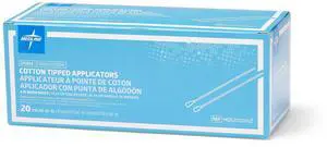 Sterile Cotton-Tipped Wood Applicator, 6", Ideal for Application of Medication, Cleaning Skin, Arts & Craft and More (Pack of 200) Sterile Cotton-Tipped Wood Applicator, 6", Ideal for Application of Medication, Cleaning Skin, Arts & Craft and More (Pack of 200)