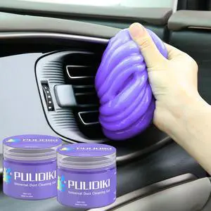 Car Cleaning Gel Cleaning Putty Car Detailing Kit Car Interior Cleaner Car Slime Cleaner Dust Cleaning Supplies Car Accessories Car Gifts for Men Women Purple (2Pack) Car Cleaning Gel Cleaning Putty Car Detailing Kit Car Interior Cleaner Car Slime Cleaner Dust Cleaning Supplies Car Accessories Car Gifts for Men Women Purple (2Pack)