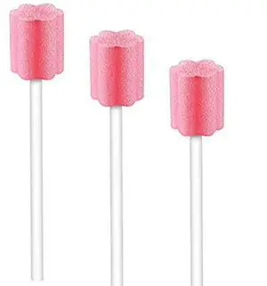 50 PCS Disposable Oral Care Swabs - Pink 50 PCS Disposable Oral Care Swabs - Pink
