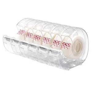 Invisible Matte Finish Tape Dispenser with Refill Rolls for Labeling, 3/4" x 650" (18 yds), 6-Pack Invisible Matte Finish Tape Dispenser with Refill Rolls for Labeling, 3/4" x 650" (18 yds), 6-Pack