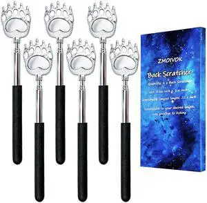 6 Pcs Back Scratcher Extendable,Metal Bear Claws Back Scratchers 6 Pcs Back Scratcher Extendable,Metal Bear Claws Back Scratchers