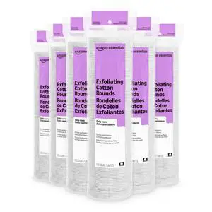 Exfoliating Cotton Round, 600 Count (6 Packs of 100) (Previously Amazon Basics) Exfoliating Cotton Round, 600 Count (6 Packs of 100) (Previously Amazon Basics)