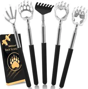 5 Pack Back Scratcher, Fathers Day Dad Gifts, Stocking Stuffers for Men Women Adults Teens Boys, Adults Prizes, Easter Basket Stuffers, Funny Gag Small Gifts for Christmas Valentines Birthdays 5 Pack Back Scratcher, Fathers Day Dad Gifts, Stocking Stuffers for Men Women Adults Teens Boys, Adults Prizes, Easter Basket Stuffers, Funny Gag Small Gifts for Christmas Valentines Birthdays