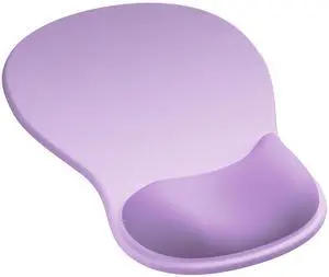 Ergonomic Mouse Pad with Gel Wrist Rest, Comfortable Cute Mousepad with Non-Slip PU Base, Waterproof & Washable Surface, Purple Mouse Pad for Office, Home, Gaming, Computer, Laptop Ergonomic Mouse Pad with Gel Wrist Rest, Comfortable Cute Mousepad with Non-Slip PU Base, Waterproof & Washable Surface, Purple Mouse Pad for Office, Home, Gaming, Computer, Laptop