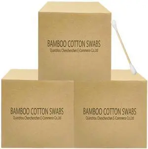 Bamboo Cotton Swabs, Wooden Cotton Swabs 1125pcs Bamboo Cotton Swabs, Wooden Cotton Swabs 1125pcs