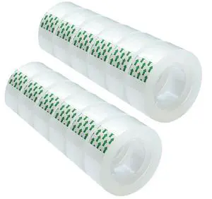 12 Rolls Clear Tape Refills Roll Transparent Tape Refill Rolls for Office, Home, School, 3/4-Inch x 1000 inch 12 Rolls Clear Tape Refills Roll Transparent Tape Refill Rolls for Office, Home, School, 3/4-Inch x 1000 inch