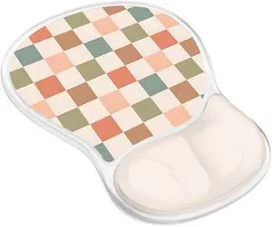 Gel Mouse Pad with Wrist Rest for Mouse Ergonomic Mouse Wrist Rest Non-Slip Silicone Checkered Mousepad with Wrist Support for Computer Desk Gaming Laptop Home Office Desk Accessories Beige Plaid Gel Mouse Pad with Wrist Rest for Mouse Ergonomic Mouse Wrist Rest Non-Slip Silicone Checkered Mousepad with Wrist Support for Computer Desk Gaming Laptop Home Office Desk Accessories Beige Plaid