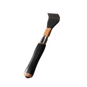Portable Extendable Double-Pole Back Scratcher8.3-21.3inHand Massager for Scratching Itches, Strong and Sturdy,Good Practical and Novel Gifts for Friends and Family. (Black, 1 Pack) Portable Extendable Double-Pole Back Scratcher8.3-21.3inHand Massager for Scratching Itches, Strong and Sturdy,Good Practical and Novel Gifts for Friends and Family. (Black, 1 Pack)