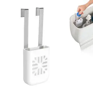 Toilet Tank Tablet Holder, Versatile Toilet Bowl Hanging Cleaner and Deodorizer Hanger, Prevents Flapper Jams & Residue, Extends Life of Drop-In Cleaner Tablets -1PCS Toilet Tank Tablet Holder, Versatile Toilet Bowl Hanging Cleaner and Deodorizer Hanger, Prevents Flapper Jams & Residue, Extends Life of Drop-In Cleaner Tablets -1PCS
