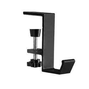 Purse Hook for Table Portable Desk Mount Bag Holder Clamp Adjustable Clamp-On Backpack Hanger for Purses, Handbags Headphones(Black Single Hook) (Black Single Hook) Purse Hook for Table Portable Desk Mount Bag Holder Clamp Adjustable Clamp-On Backpack Hanger for Purses, Handbags Headphones(Black Single Hook) (Black Single Hook)