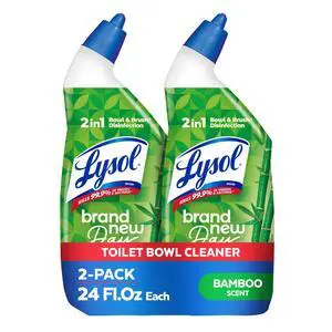 Toilet Bowl Cleaner Clinging Gel, Bamboo Scent, 24 oz, 2 Pack Toilet Bowl Cleaner Clinging Gel, Bamboo Scent, 24 oz, 2 Pack