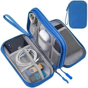 Cord Organizer Travel Cable Organizer Bag Tech Electronic Organizer Travel Case, Electronic Accessories Pouch Bag for Cable, USB, Cord, Charger, Phone, Power Bank, Earphone (Blue, Medium) Cord Organizer Travel Cable Organizer Bag Tech Electronic Organizer Travel Case, Electronic Accessories Pouch Bag for Cable, USB, Cord, Charger, Phone, Power Bank, Earphone (Blue, Medium)