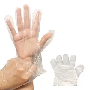 200 Pack Disposable Plastic Food Handling Gloves, Clear Service Gloves for Cleaning, Food Handling, and Prep (200) 200 Pack Disposable Plastic Food Handling Gloves, Clear Service Gloves for Cleaning, Food Handling, and Prep (200)