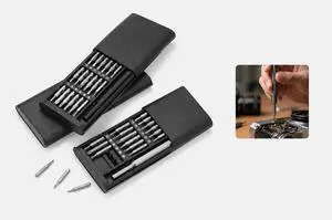 25 in 1 Precision Screwdriver Set, Mini Repair Tool Kit with Magnetic CR-V Bits Compatible with MacBook, iPhone, Laptop, PC, PS5, Xbox, Switch, Glasses, Watch, Doorbell, Electronics 25 in 1 Precision Screwdriver Set, Mini Repair Tool Kit with Magnetic CR-V Bits Compatible with MacBook, iPhone, Laptop, PC, PS5, Xbox, Switch, Glasses, Watch, Doorbell, Electronics