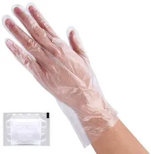 Plastic Gloves Disposable, Lebonheurs 200 Pcs Plastic Hand Gloves for Kitchen Cooking Cleaning Safety Food Handling Large (200PCS) Plastic Gloves Disposable, Lebonheurs 200 Pcs Plastic Hand Gloves for Kitchen Cooking Cleaning Safety Food Handling Large (200PCS)