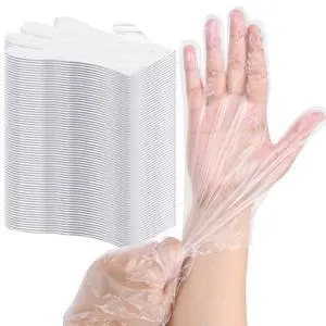 1200 Pcs Disposable Plastic Gloves Bulk, Clear Food Handling Service Gloves for Kitchen Food Prep Food Service Food Handling Cooking Cleaning, One Size Fits Most 1200 Pcs Disposable Plastic Gloves Bulk, Clear Food Handling Service Gloves for Kitchen Food Prep Food Service Food Handling Cooking Cleaning, One Size Fits Most
