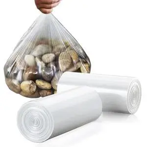 Small Trash Bags 4 Gallon 110 Count, Clear Waste Basket Trash Bags for Bathroom, Kitchen, Bedroom, 5 Gallon Garbage Bags Unscented Can 15 Liters Small Trash Bags 4 Gallon 110 Count, Clear Waste Basket Trash Bags for Bathroom, Kitchen, Bedroom, 5 Gallon Garbage Bags Unscented Can 15 Liters
