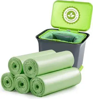 Small Trash Bags 1.2 Gallon - 120 Counts Bathroom Trash Bags Small Trash Bags 1.2 Gallon - 120 Counts Bathroom Trash Bags
