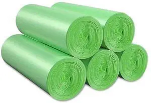 Small Trash Bags 3 Gallon Biodegradable, Compostable Bathroom Trash Bags 100 Count Unscented Leak Proof Small Garbage Bags Strong Wastebasket Liners Bags for Home Kitchen Office Yard Car Pet Green Small Trash Bags 3 Gallon Biodegradable, Compostable Bathroom Trash Bags 100 Count Unscented Leak Proof Small Garbage Bags Strong Wastebasket Liners Bags for Home Kitchen Office Yard Car Pet Green