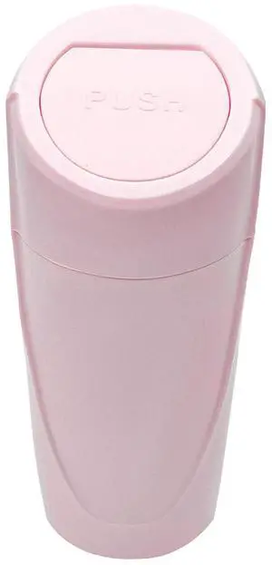 Car Trash Can Bin with Lid, Leakproof Auto Cup Holder Garbage Bin Multipurpose Storage Organizer, Mini Portable Dustbin Side Door Garbage Can for Vehicle Home Office (Pink) Car Trash Can Bin with Lid, Leakproof Auto Cup Holder Garbage Bin Multipurpose Storage Organizer, Mini Portable Dustbin Side Door Garbage Can for Vehicle Home Office (Pink)