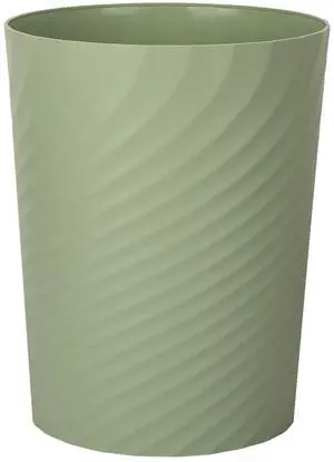 Plastic Small Bathroom Trash Can Wastebasket Garbage Can, Mint Green Plastic Small Bathroom Trash Can Wastebasket Garbage Can, Mint Green