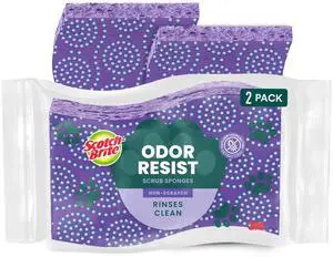 Odor Resist 2 Pack sponges Odor Resist 2 Pack sponges
