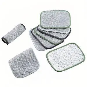 10Pack Scrubber Sponge for Dishes, Pans & Grease - Dual-Side Non-Scratch, Super Absorbent, Heat Resistant - Strong Cleaning Power for Kitchen, Glass, Stove (Color Random) 10Pack Scrubber Sponge for Dishes, Pans & Grease - Dual-Side Non-Scratch, Super Absorbent, Heat Resistant - Strong Cleaning Power for Kitchen, Glass, Stove (Color Random)