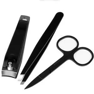3Pcs Nail Clippers Set, Stainless Steel Fingernail and Toenail Clipper Cutters, Professional Nail Clippers Cutter for Men,Women,Kids. Slanted Tip Tweezers, Eyebrow Scissors, Nail Cutter 3Pcs Nail Clippers Set, Stainless Steel Fingernail and Toenail Clipper Cutters, Professional Nail Clippers Cutter for Men,Women,Kids. Slanted Tip Tweezers, Eyebrow Scissors, Nail Cutter