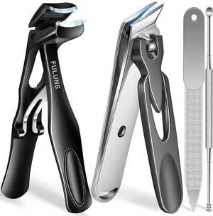 Nail Clippers for Men Thick Nails with Angled Head & Wide Opening, Heavy Duty Large Nail Clippers for Seniors with Catcher, 2026 Slanted Sharp Nail Clippers Set Gifts for Men Women Adults Nail Clippers for Men Thick Nails with Angled Head & Wide Opening, Heavy Duty Large Nail Clippers for Seniors with Catcher, 2026 Slanted Sharp Nail Clippers Set Gifts for Men Women Adults