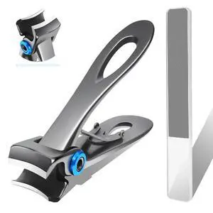 Extra Large Long Handle Toenail Clippers - 17mm Wide Jaw Opening Heavy Duty for Thick Toenails, Seniors, Men, Adults Extra Large Long Handle Toenail Clippers - 17mm Wide Jaw Opening Heavy Duty for Thick Toenails, Seniors, Men, Adults