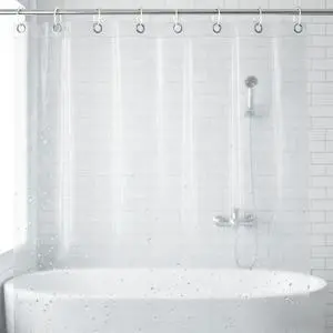 Clear Shower Curtain - Fitted liners for baths and showers, Bathroom Liner Clear Shower Curtain - Fitted liners for baths and showers, Bathroom Liner