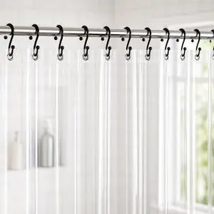 No Smell Shower Curtain Liner 72x72 Clear - PEVA Plastic Shower Curtain for Bathroom, PVC-Free Waterproof Clear Shower Liner with Metal Grommets and Magnet-Weighted Bottom Hem - Washable Inner Liner No Smell Shower Curtain Liner 72x72 Clear - PEVA Plastic Shower Curtain for Bathroom, PVC-Free Waterproof Clear Shower Liner with Metal Grommets and Magnet-Weighted Bottom Hem - Washable Inner Liner
