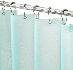 Waterproof Plastic Glitter Shower Curtain Teal, Sparkle PEVA Shower Curtain Liner with 3 Large Magnets, 72 x 72 inch Aqua Green Cute Bathroom Shimmer Shower Curtain Lightweight Waterproof Plastic Glitter Shower Curtain Teal, Sparkle PEVA Shower Curtain Liner with 3 Large Magnets, 72 x 72 inch Aqua Green Cute Bathroom Shimmer Shower Curtain Lightweight
