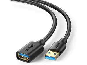 UGREEN USB Extender, USB 3.0 Extension Cable Male to Female USB Cable High-Speed Data Transfer Compatible with Webcam, Gamepad, USB Keyboard, Mouse, Flash Drive, Hard Drive, Oculus VR, Xbox 15 FT UGREEN USB Extender, USB 3.0 Extension Cable Male to Female USB Cable High-Speed Data Transfer Compatible with Webcam, Gamepad, USB Keyboard, Mouse, Flash Drive, Hard Drive, Oculus VR, Xbox 15 FT