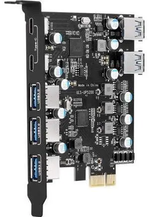 PCIe Gen3 x2 USB 3.2/3.1 Card ASM3142- PCI Express to 4-Port Type C HUB Internal Expansion Card Controller Adapter PCI Express Card Desktop PC Support Multiple INs PCIe Gen3 x2 USB 3.2/3.1 Card ASM3142- PCI Express to 4-Port Type C HUB Internal Expansion Card Controller Adapter PCI Express Card Desktop PC Support Multiple INs