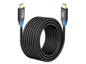 USB C 3.2 Gen 2 Cable, 16.5FT 20Gbps Type C 4K@60Hz UHD Video 5A/240W PD3.1 Fast Charge Compatible with Thunderbolt 3/4 for Phone 15Pro MacBook Monitor 5M USB C 3.2 Gen 2 Cable, 16.5FT 20Gbps Type C 4K@60Hz UHD Video 5A/240W PD3.1 Fast Charge Compatible with Thunderbolt 3/4 for Phone 15Pro MacBook Monitor 5M